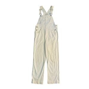 Madewell Women's Cream Jeans Overalls